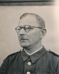 Dědeček pamětnice Longin Kurski jako vězeň německého zajateckého tábora pro polské důstojníky Oflag II C Woldenberg