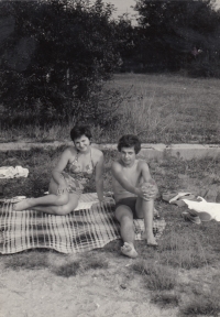 Holidays in Lipno, 1972