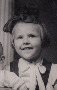 Amálie Gajdošíková as a child