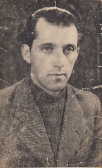 Portrait of uncle Rudolf Sovadina executed by the Nazis in Třebětice