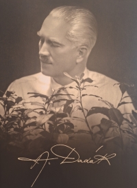 Arnošt Dadák, grandfather of Svatava Billová, owner of the Dadák coffee roastery