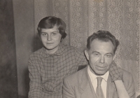 Sestra Milena Valušková s otcem Augustinem Valuškem