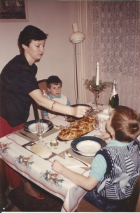 Štedrý večer 1992, Bukurešť.