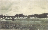 Tábor Hitlerjugend v krušnohorském Rudném, foto z archivu pamětníka Františka Severy