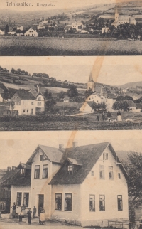 Historické snímky Rudného (Trinksaifenu) z osobního archivu rodáka Františka Severy