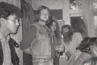Stag party at U holuba, 1988