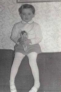Ivana Findejsová in her childhood