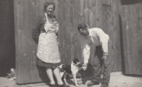 Parents Anna Švajdová and Jindřich Švajda, 1930s