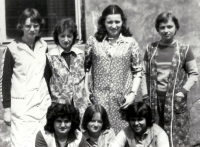 Ivana Findejsová's classmates from the apprenticeship 