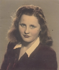 Wife Marie in her youth