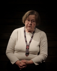 Iryna Bilyk during the interview, 2021