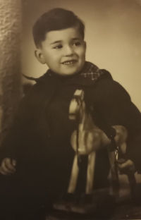 Ivan Krutina in his childhood