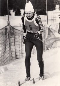 Blanka Paulů na zimní olympiádě v Sarajevu 1984