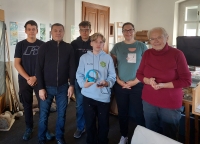 Marie Breníková with the Memory of Nations team