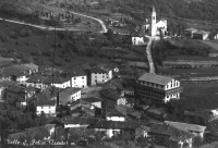 Postcard of Valle S. Felice with the marking of Mr. Luigi's house