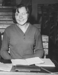 Marie Breníková at primary school