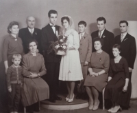 Wedding photograph, 1962