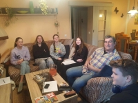 Recording with the team from the Primary School 28. října in Příbram in the project Stories of Our Neighbours