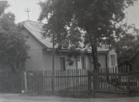 Birthplace in Perečín, today's Ukraine