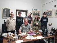 Pupil team with Jiří Olt in April 2024