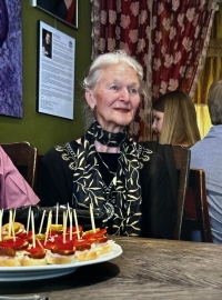 At the opening of the opening of his brother - painter Jan Trávníček, 2024