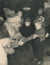 Zvjezdana Marković on New Year's Day 1954, Sarajevo