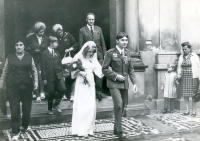 Wedding with Helena, 1974