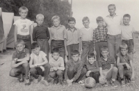 Pioneer camp Jivno, second from the right 1967