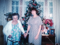 Květoslava Šmídová during her stay in Chicago - 1998