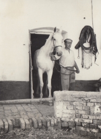 Father Josef Kovář, Rataje, 1950s