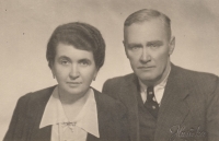 Arnoštka a František Fišerovi, prarodiče Jiřího Kutala z matčiny strany