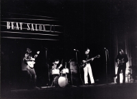 With the group Ad antikva in 1971 (Jiří Fuchs on the right)