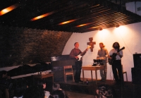 Jiří Fuchs with the group Distance