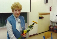 Blanka Čílová at a lecture in Jičín, 2009