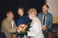 Congratulations to Blanka Čílová on her 80th birthday from Jiří Materna