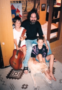 Jiří Fuchs with children (b. 1997)
