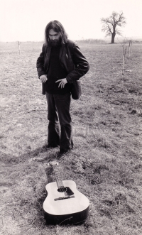 Jiri Fuchs with guitar