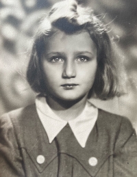 Zlata Erbanová in her childhood