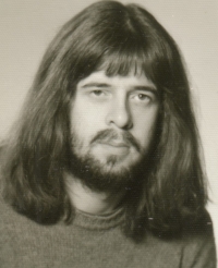 Petr Bukva, photo for ID card, 1976