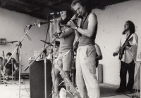 The secret rock festival in Žabčice in 1982 - Mikoláš Chadima