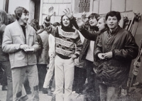 Aleš Svoboda on a ski course
