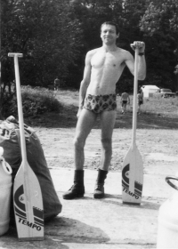 Stanislav Bukovský devoted himself to sports in his youth, especially canoeing