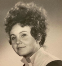 Eva Vopěnková in 1969