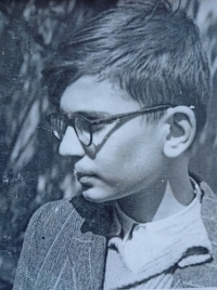 Vladimír Ulrich during his high school studies