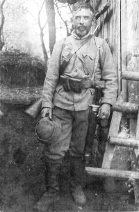 Josef Bukovský, paternal grandfather on his father's side, joins the military at 50 years old