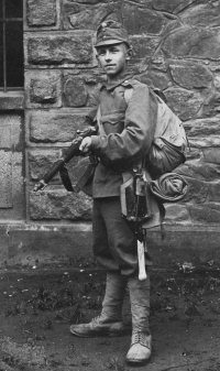 Bohumil Bukovský, 18 years old