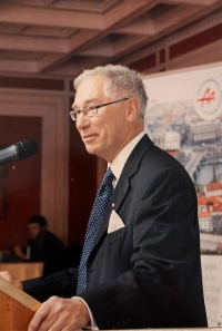 Peter Formanek at a conference