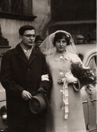 Vladimír Ulrich at his wedding
