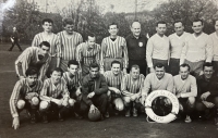 Football team ČSPLO, 1963
