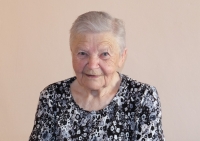 Zdenka Nováková during filming in 2024